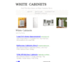 whitecabinets.net