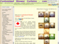 customizedshowercurtains.com