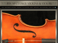 mccluskieviolins.com