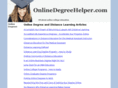 onlinedegreehelper.com