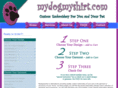 mydogmyshirt.com