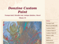 donzinecustompaint.com