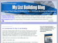 mylistbuildingblog.com