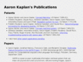 aaronkaplan.info