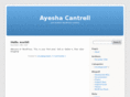 ayeshacantrell.com