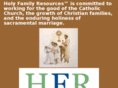 holyfamilyresources.com