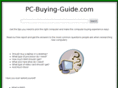 pc-buying-guide.com