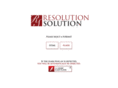 resolutionsolution.net