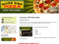 riversidepizzasouthlawrence.com