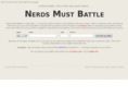 nerdsmustbattle.com