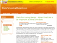 dietsforlosingweight.com