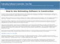 estimatingsoftwareconstruction.com