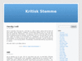 kritiskstemme.dk