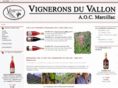 vigneronsduvallon.com