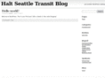 haltseattletransitblog.org