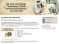 allcatsanddogsvets.com