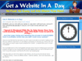getawebsiteinaday.com
