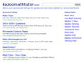 kazoomathtutor.com