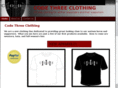 codethreeclothing.com