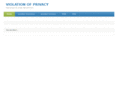violationofprivacy.com