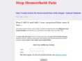 stophemorrhoidpain.net