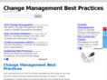 changemanagementbestpractices.info