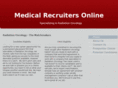 medicalrecruitersonline.com