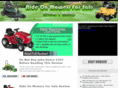 ride-on-mowers-for-sale.org