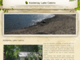 kootenaylakecabins.com