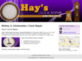 haysclockrepair.com