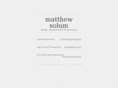 matthewsolum.com