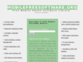 mobilefreesoftware.org