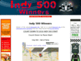 indy500winner.com