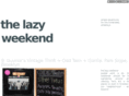 thelazyweekend.com