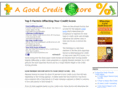 agoodcreditscore.com