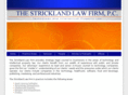 thestricklandlawfirm.com