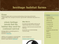 heritagehabitatfarms.com