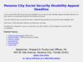 panamacitysocialsecuritydisabilityappealdeadline.com