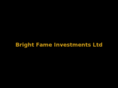 brightfameinvestments.com
