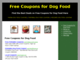 freecouponsfordogfood.com