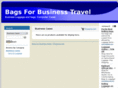 bagsforbusinesstravel.com
