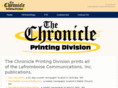 chronicleprinting.net