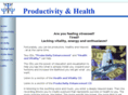 productivityandhealth.com
