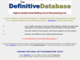 hightechnologymailinglists.com