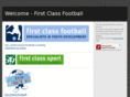 firstclassfootball.com