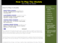 howtoplaytheukulele.org