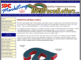 metalfacedletters.com