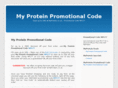 myproteinpromotionalcode.com