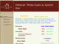 pateraspizzasubssportsbar.com