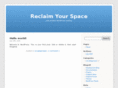 reclaimyourspaceindy.com